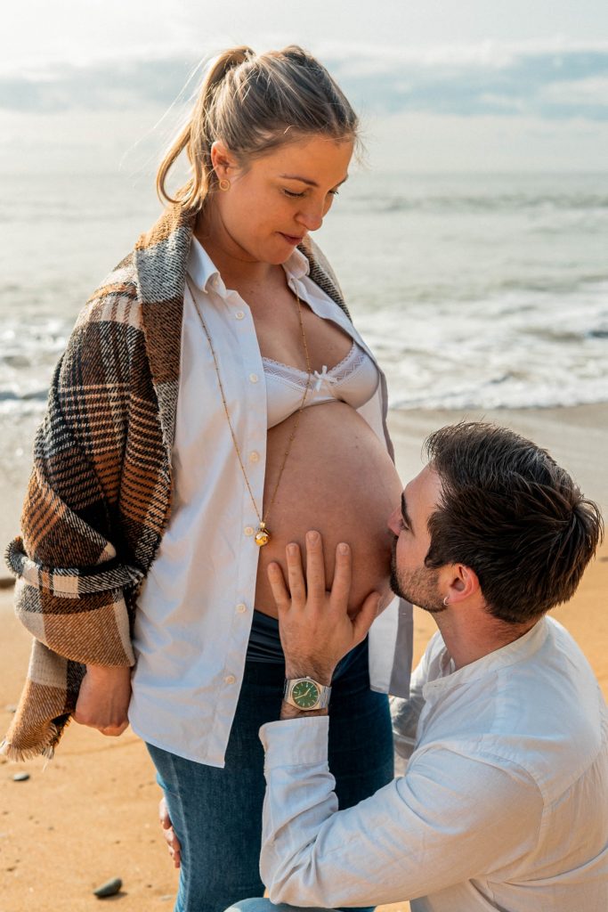 photographe grossesse bretagne morbihan finistère