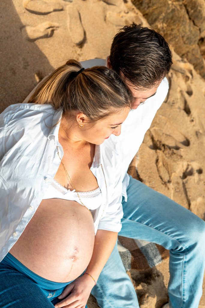 photographe grossesse bretagne morbihan finistère